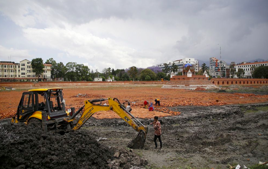 Covid-19 outbreak affects reconstruction of heritage sites in Kathmandu