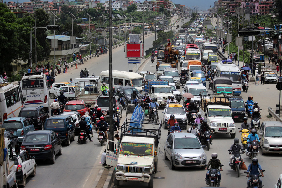 New lane rule on Suryabinayak road to minimise accidents, punish rash driving