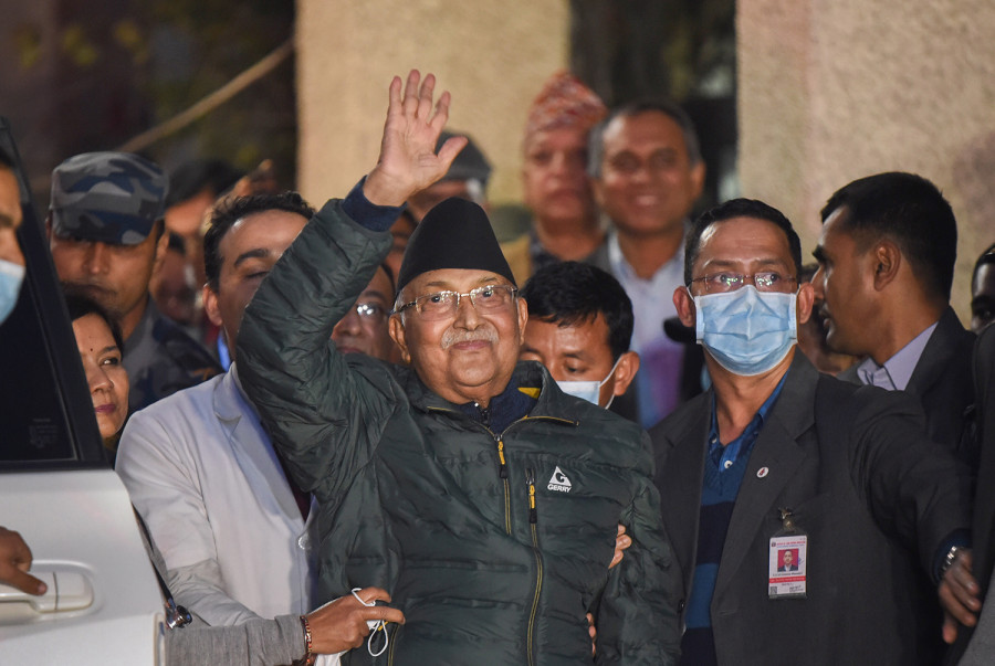Prime Minister Oli discharged from hospital