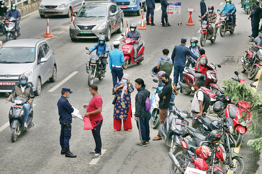 Odd-even rule on road traffic reinforced in Valley as cases surge