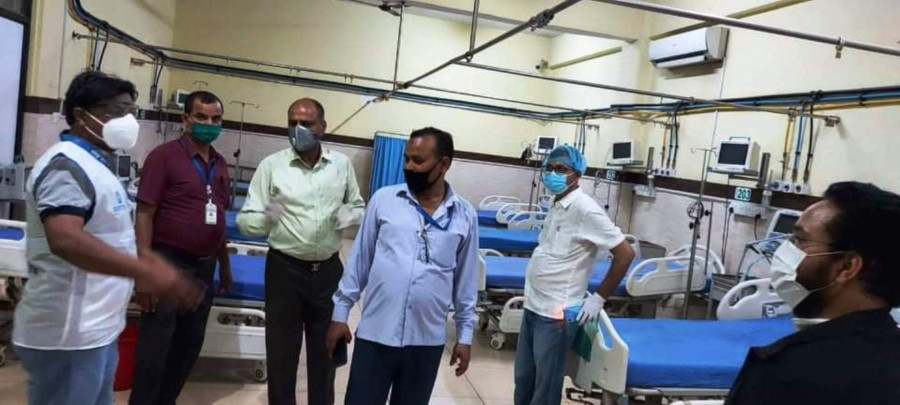 Front line workers at risk of Covid-19 infection despite dip in cases in Parsa