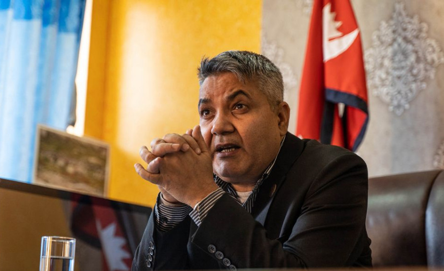 Gokul Baskota resigns as minister for communication and information technology