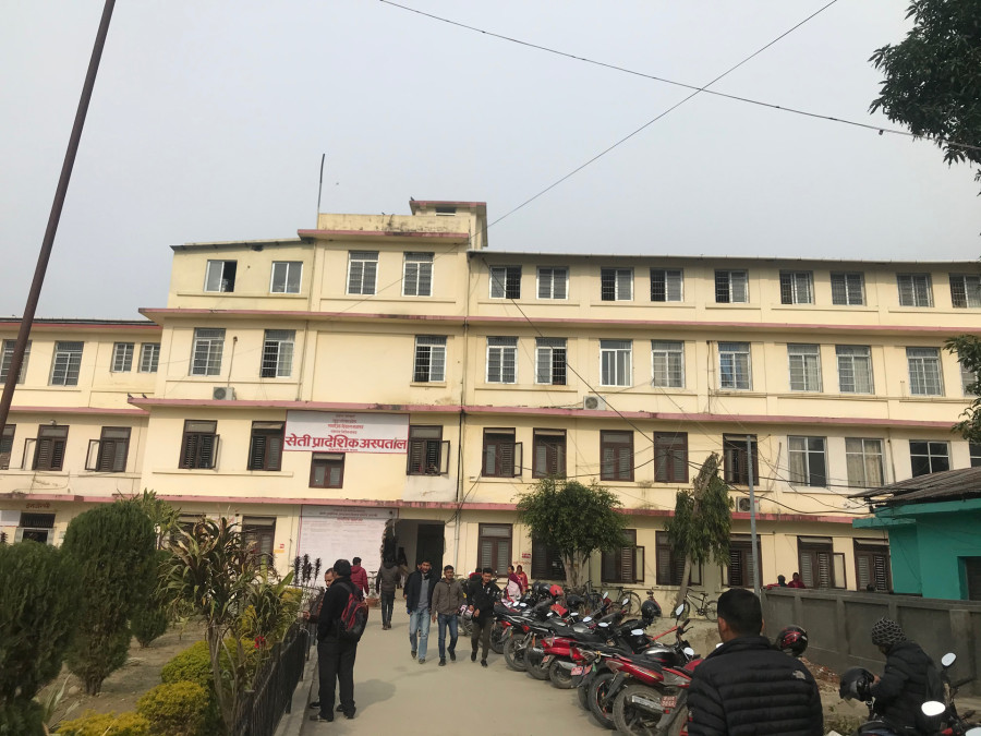 Family members of 34-year-old Covid-19 patient taken to isolation facility at Seti Provincial Hospital