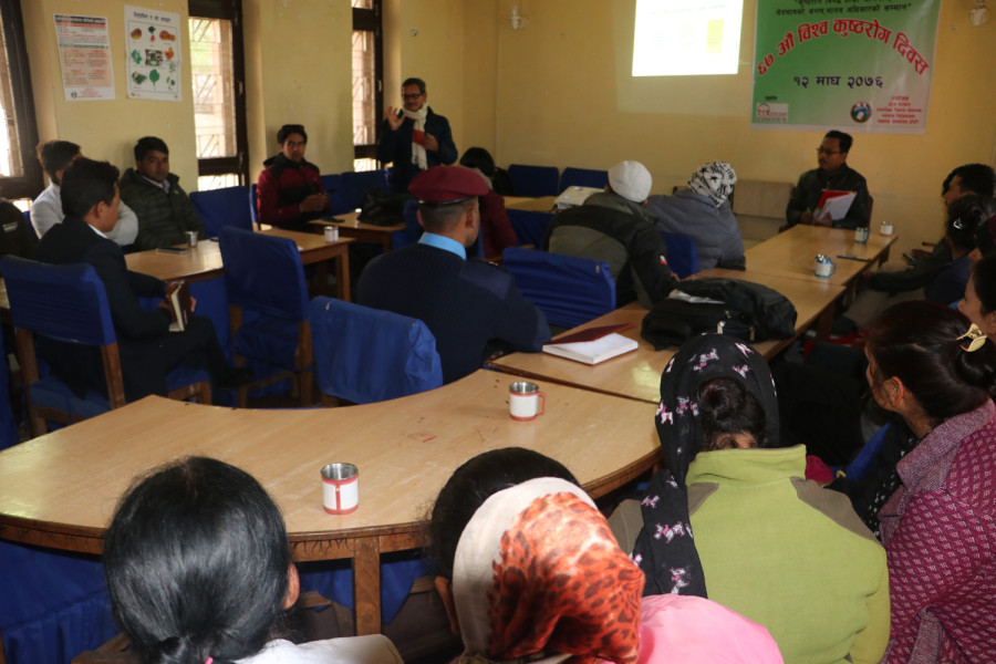A majority of leprosy patients do not seek treatment fearing ostracisation from society in Sudurpaschim