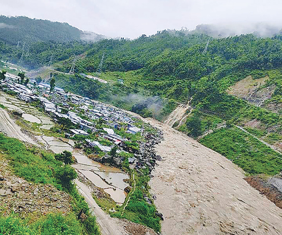 Around 750 earthquake victims still living in landslide-prone settlements in Rasuwa