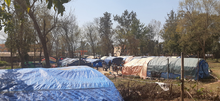 Surkhet administration starts eviction of flood victims from public land