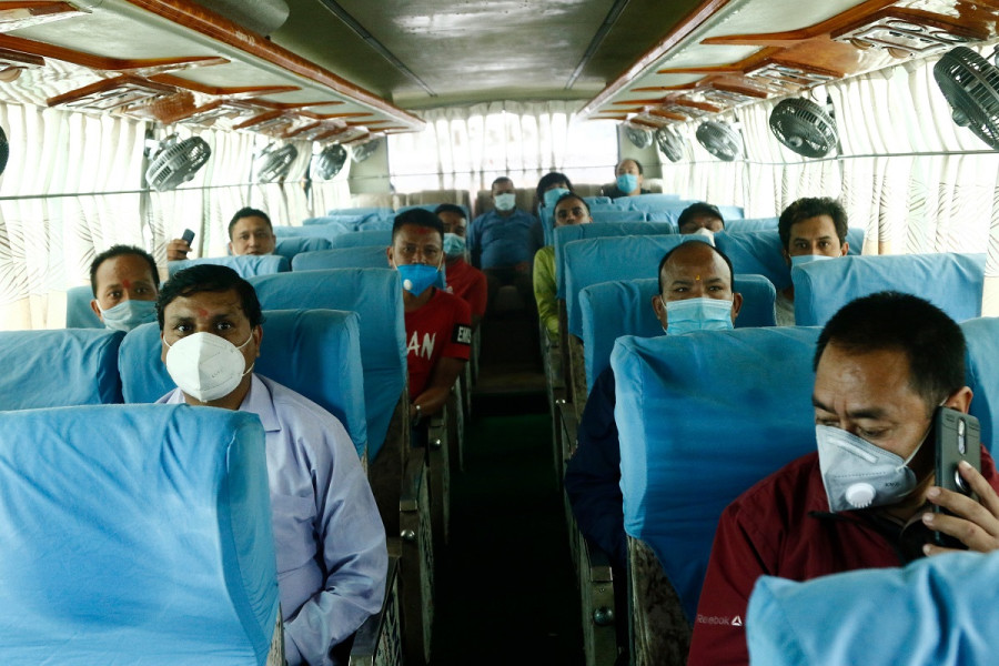 Valley public vehicles are not complying with health and safety protocols