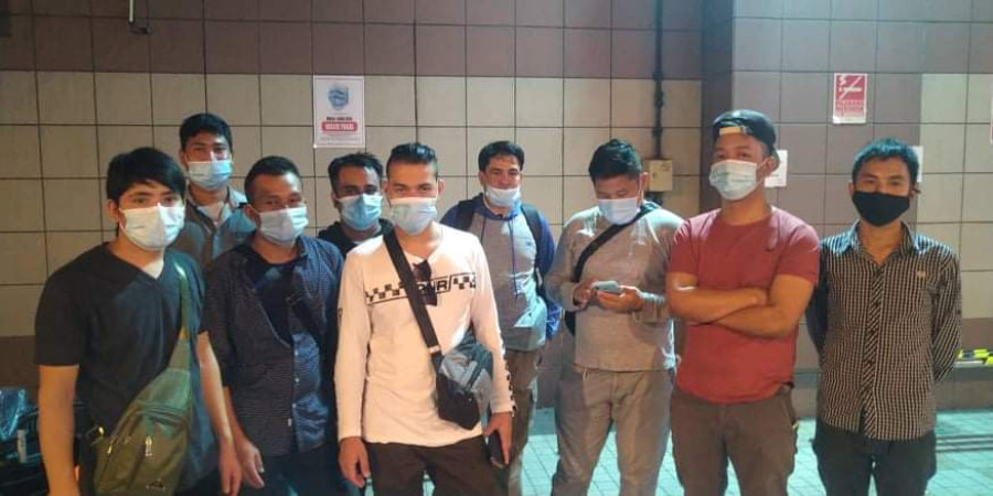 Migrant workers would return home with money and gifts. Now it is just themselves