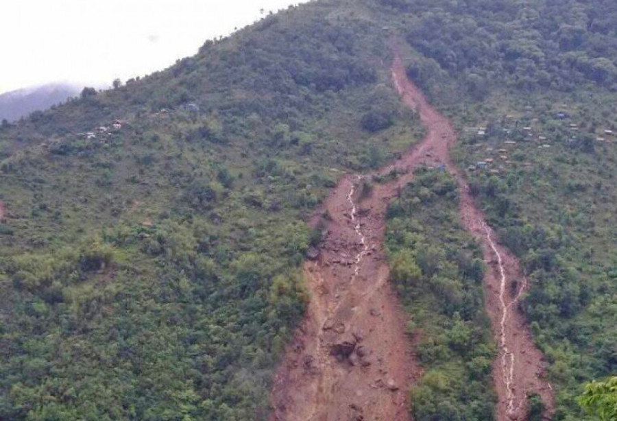 Bad weather hampers rescue for victims of Sankhuwasabha landslide
