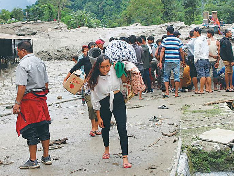 Sindhupalchok continues to get battered by natural disasters
