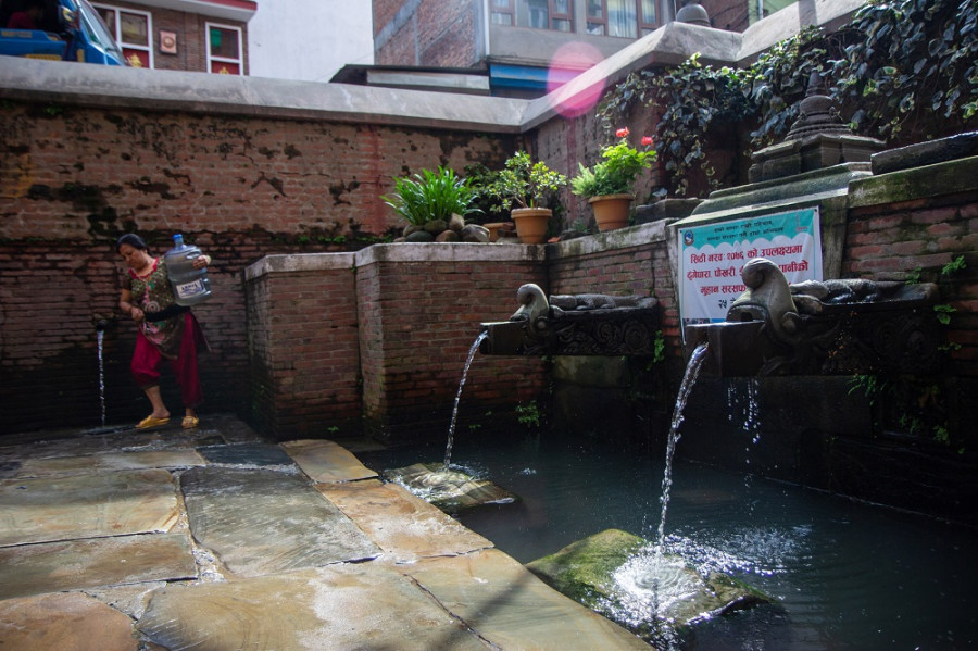 Lalitpur launches drive to revive ancient spouts