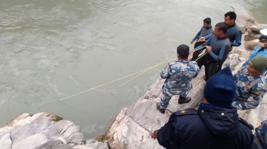 Two bodies of accident victims recovered from Trishuli river