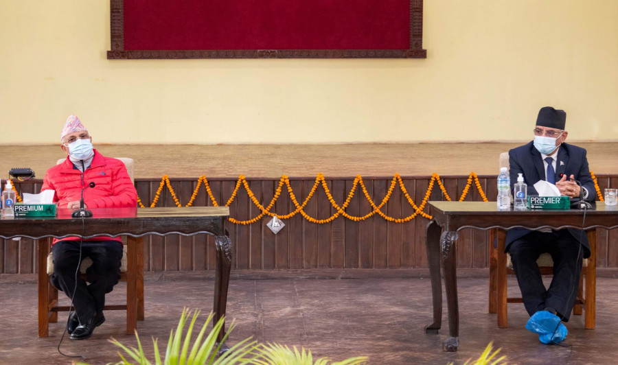 The predicament of the ruling party: It can neither split nor remain united