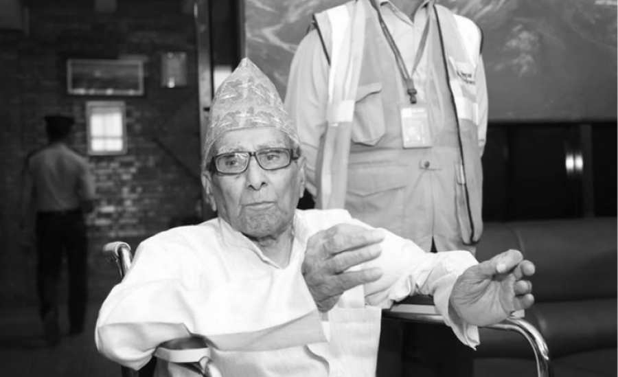 Rastra Kavi Madhav Prasad Ghimire no more