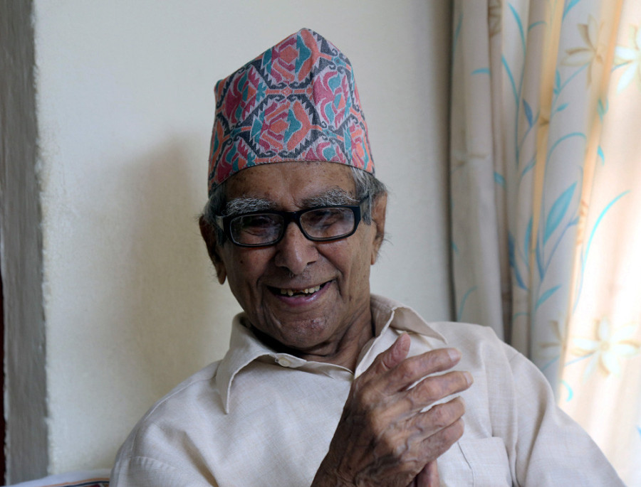Madhav Prasad Ghimire, the Rastra Kavi, dies at 101