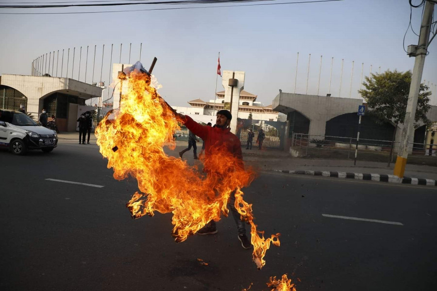 A year held hostage by the Nepal Communist Party feud
