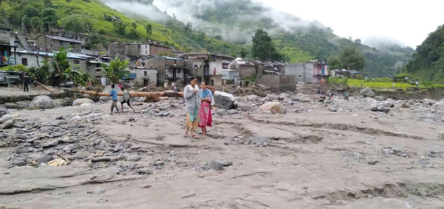 At least 14 dead, 16 missing in floods and landslides in Sudurpaschim and Karnali