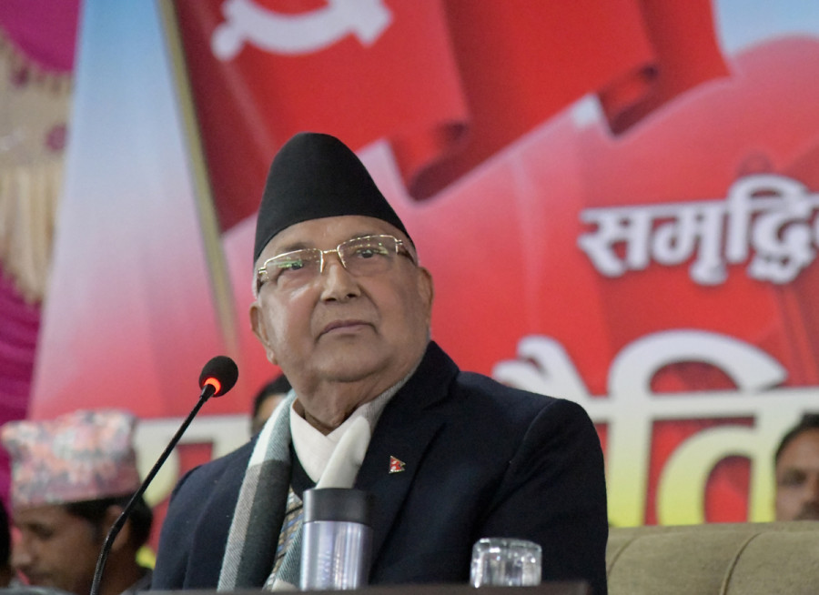Oli is cornered in the ruling party and there is no one to blame but himself