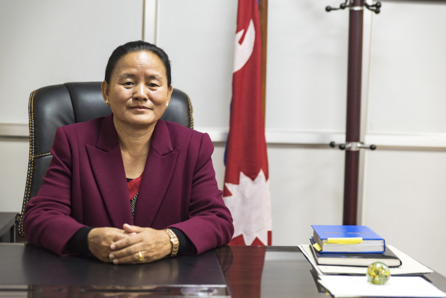 Shiva Maya Tumbahangphe wants to be the next Speaker and she’s not backing down