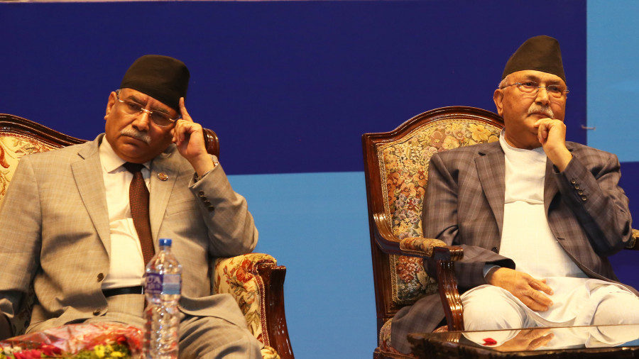 Oli and Dahal get back to customary blame game—now a bit more fiercely