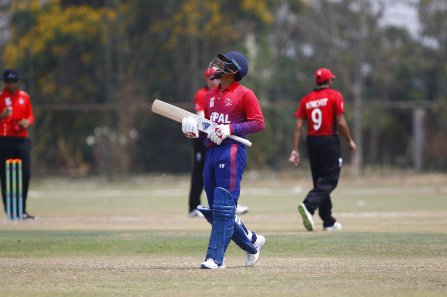 Nepal crash to a second successive defeat against Hong Kong