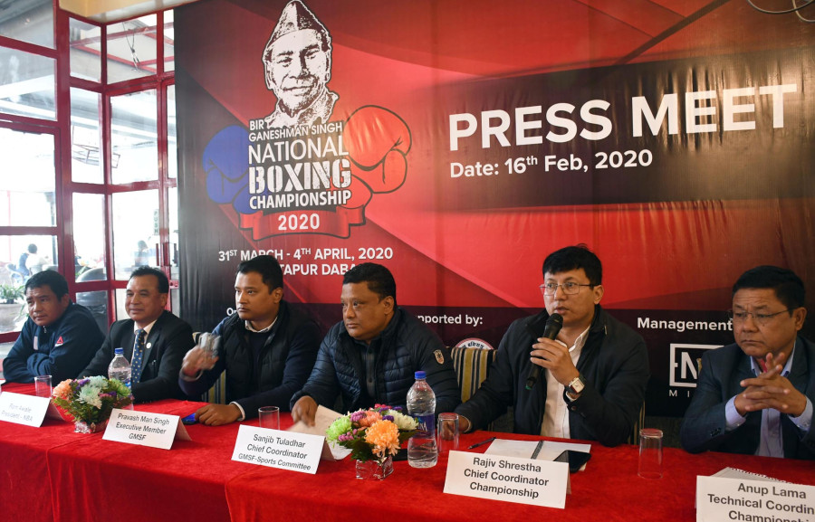Ganesh Man Boxing championship to take place in Kathmandu March 31 to April 4