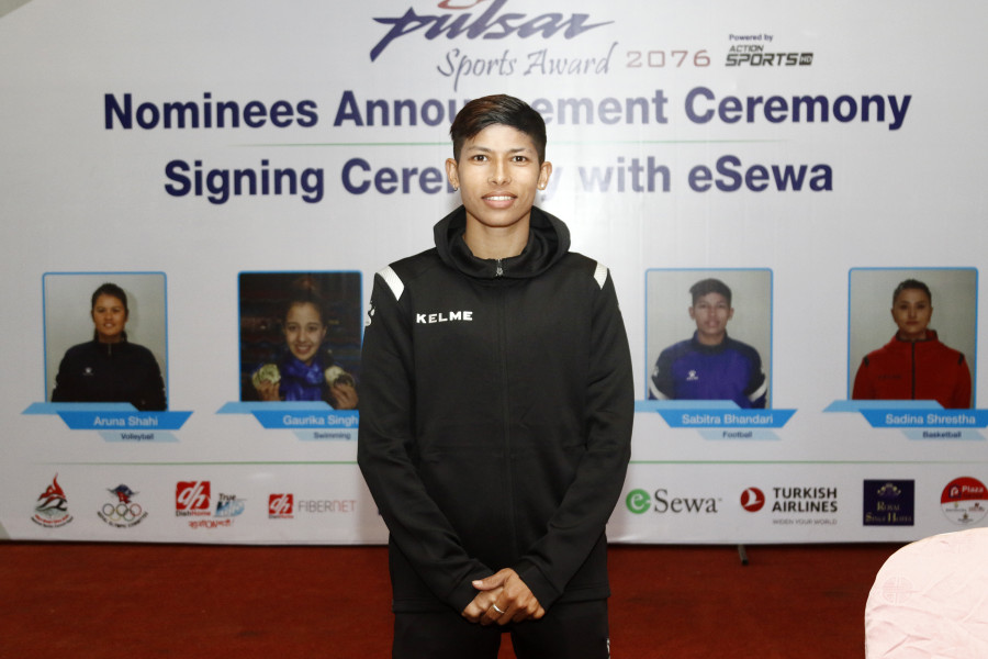 Footballer Samba hopes to win popular award