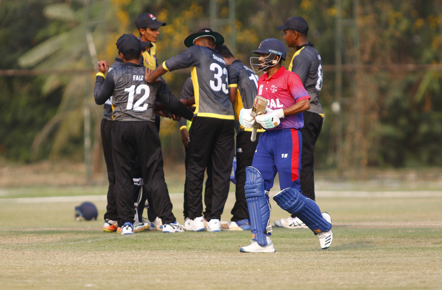 Nepal go down against Malaysia in the ACC Eastern Region T20 opener in Bangkok