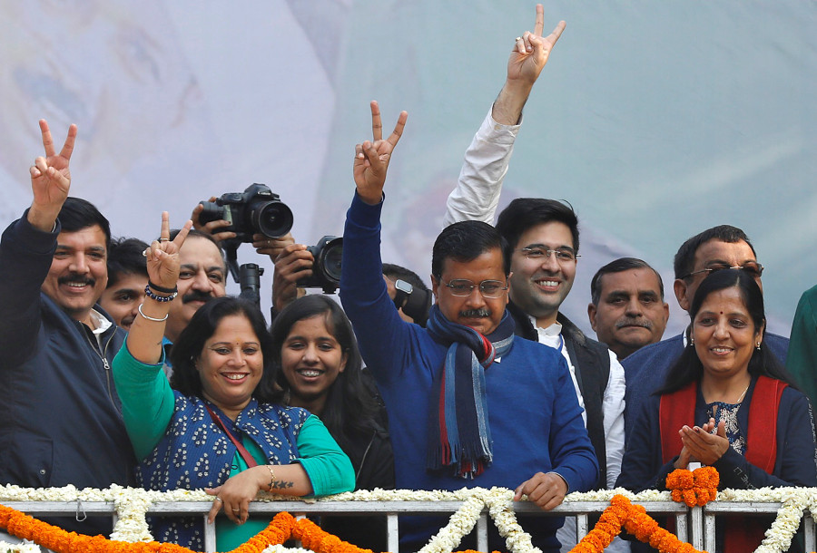 Aam Aadmi’s resounding win in Delhi could be a lesson for Nepal’s alternative political forces
