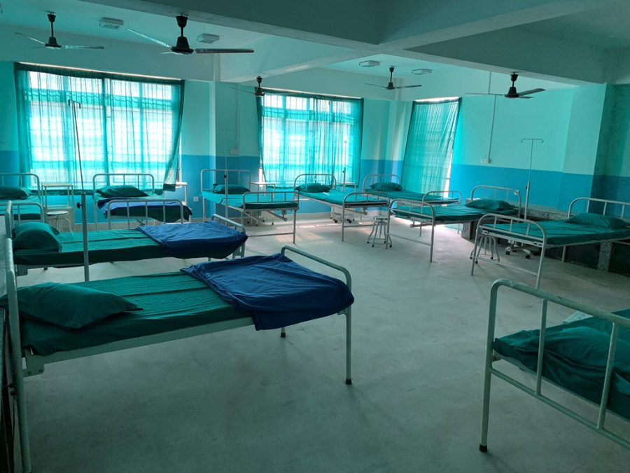 As cases of Covid-19 surge in Province 5, hospitals run out of resources