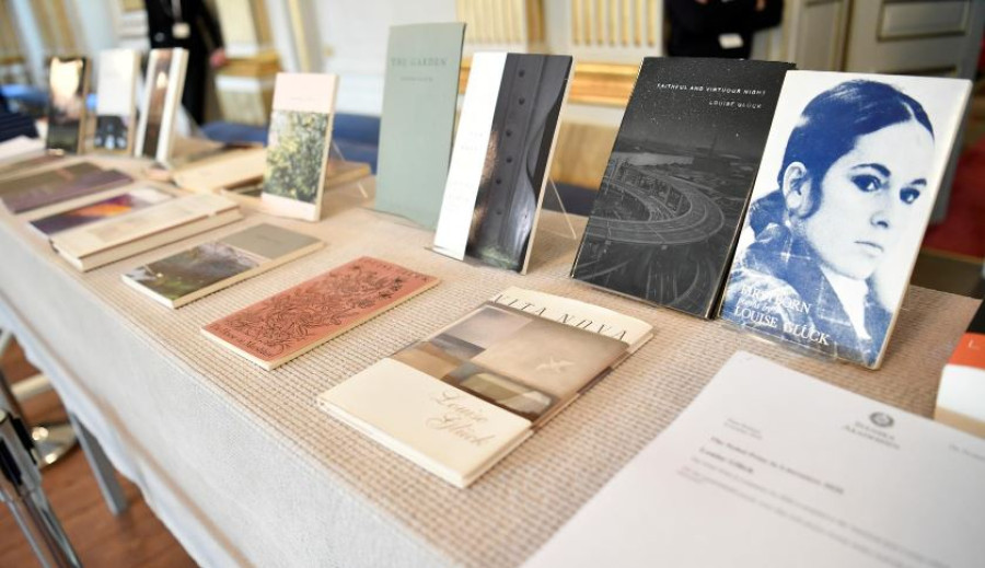 American poet Louise Gluck wins Nobel literature prize
