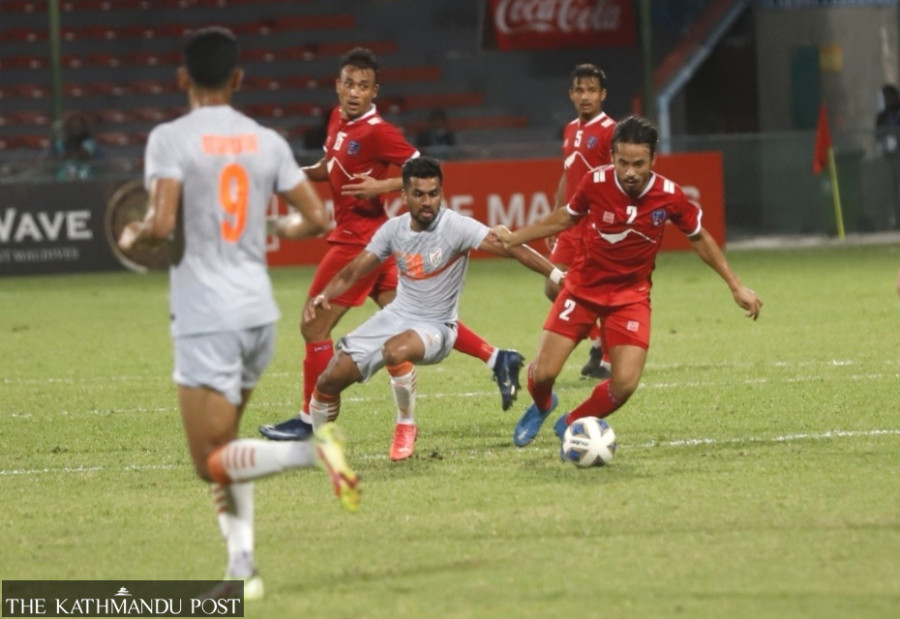 India shatter Nepal's SAFF dream
