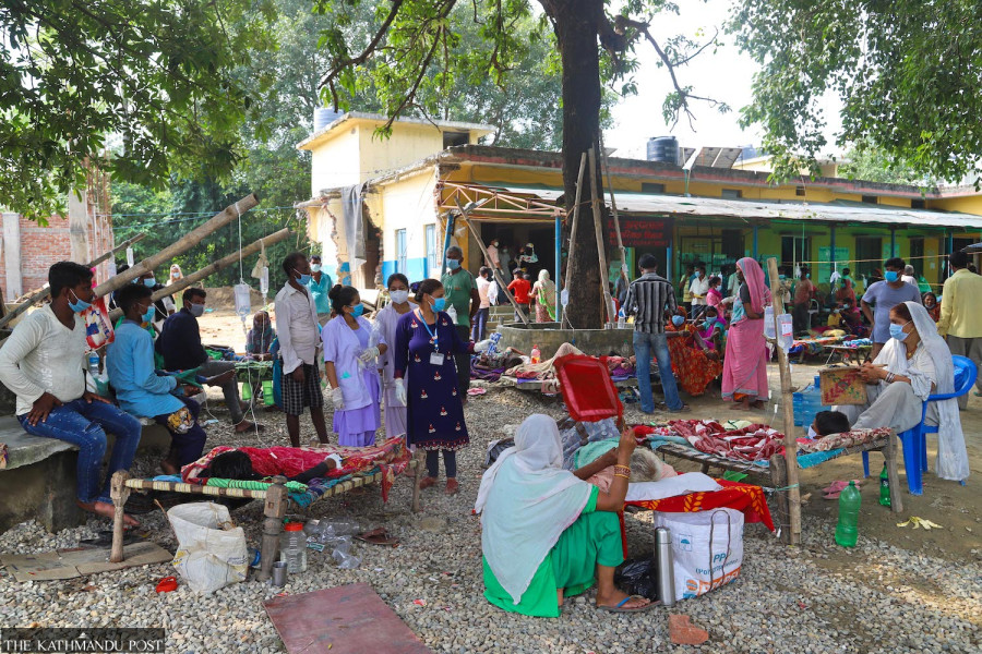 Samples from Kapilvastu villages brought to Kathmandu for tests