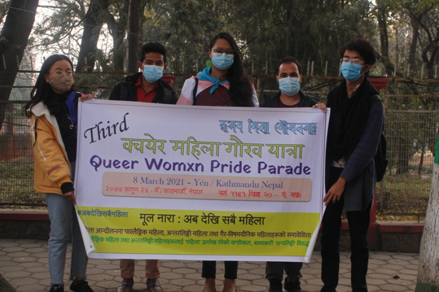 Queer Womxn Pride Parade held in Kathmandu