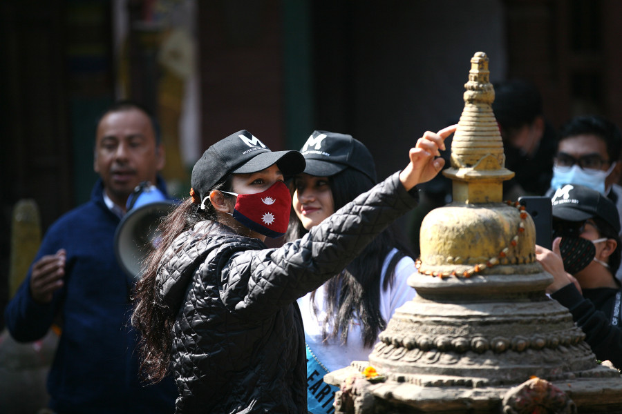Miss Nepals take a tour of the city to understand the Valley’s heritage