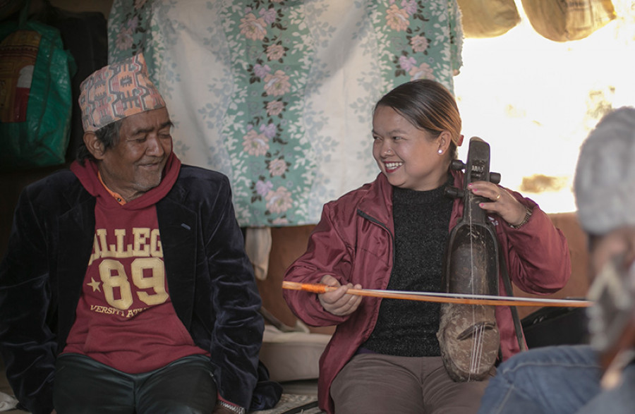 She picked sarangi out of necessity. Now she is a musical maestro