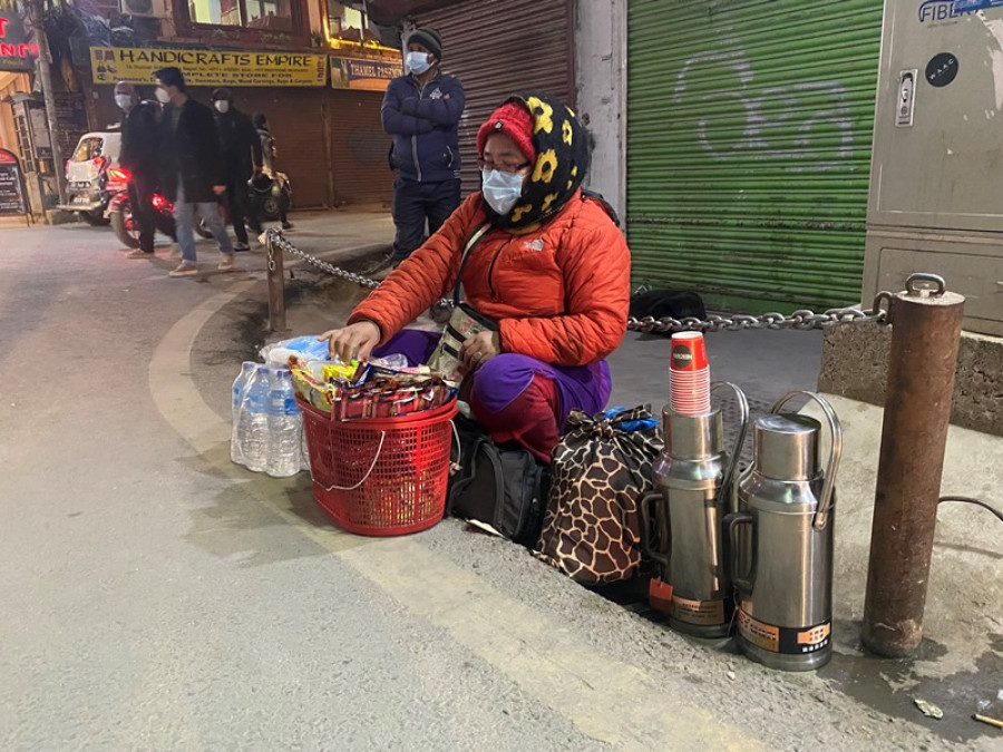 Street vendors are struggling to make ends meet despite life limping back to normal