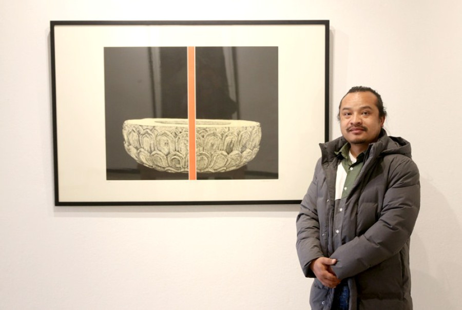 He had almost decided to leave art, now he teaches it