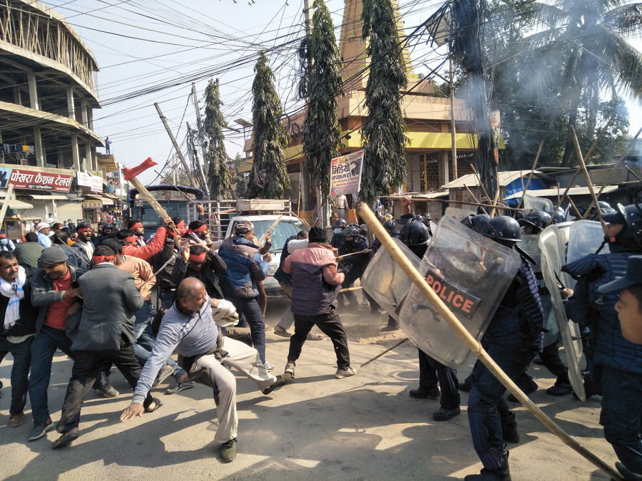Strike called by Dahal-Nepal faction affects life nationwide