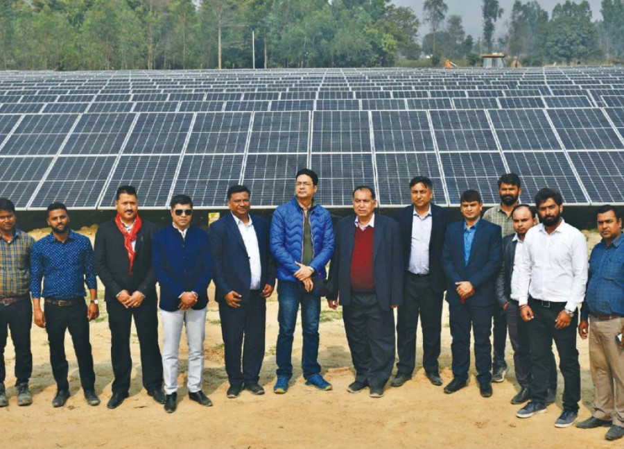 10 megawatts of solar power evacuated to national grid in Province 2