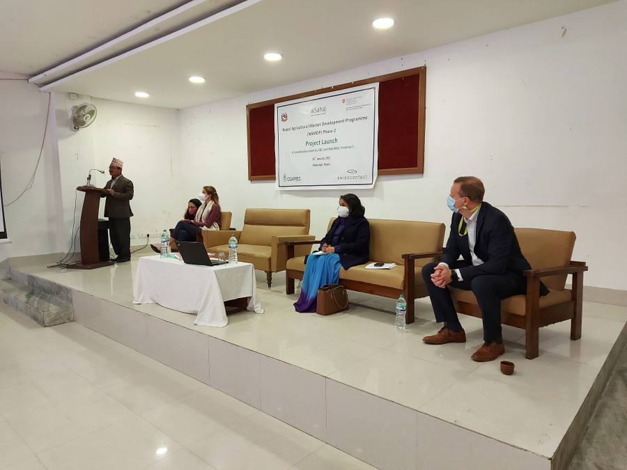 Sahaj Phase 2 launched to strengthen support for agri-businesses in Province 1