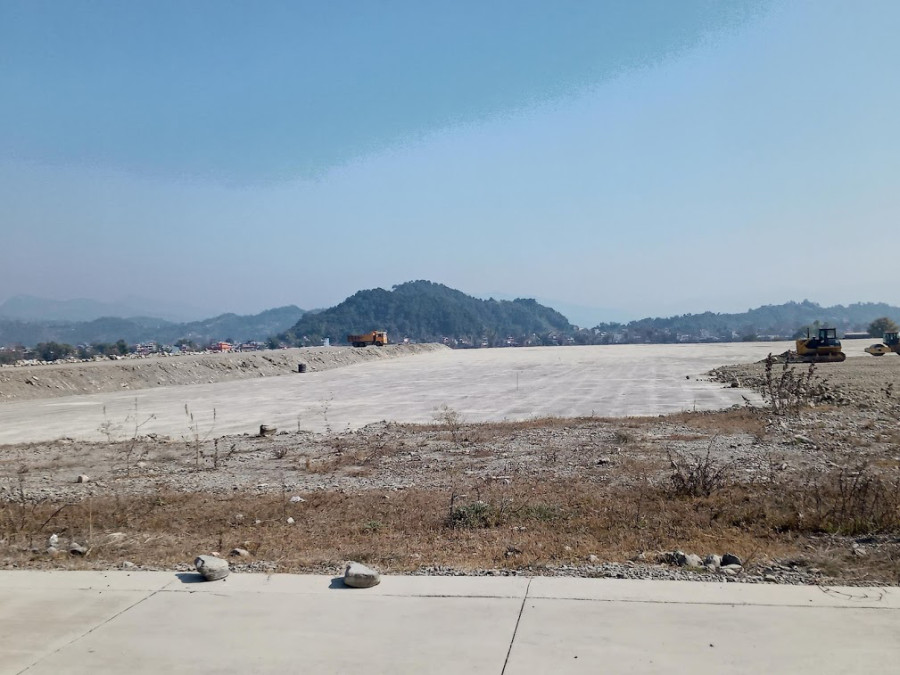 Pokhara airport project okayed to flatten hill near runway