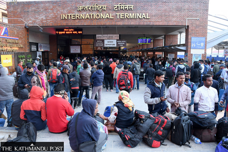 Remittance drops for the third straight month