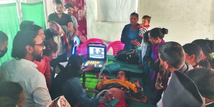 Ultrasound service in rural Kalikot a relief to local women