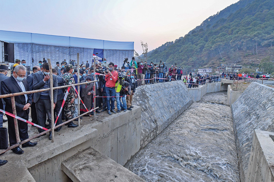 Water from Melamchi finally arrives in Kathmandu