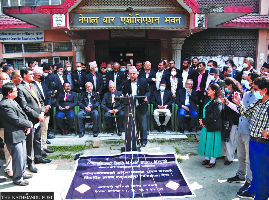 Parties mum on judiciary crisis, but lawyers affiliated to them speak up