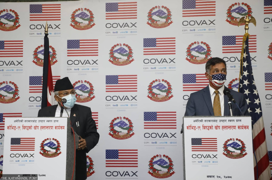 1.5 million doses of J&J vaccine arrive in Nepal
