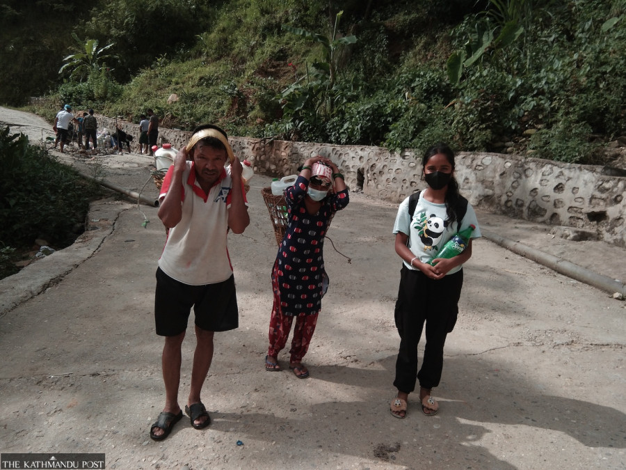 Water supply in Baglung Bazaar insufficient for the growing population