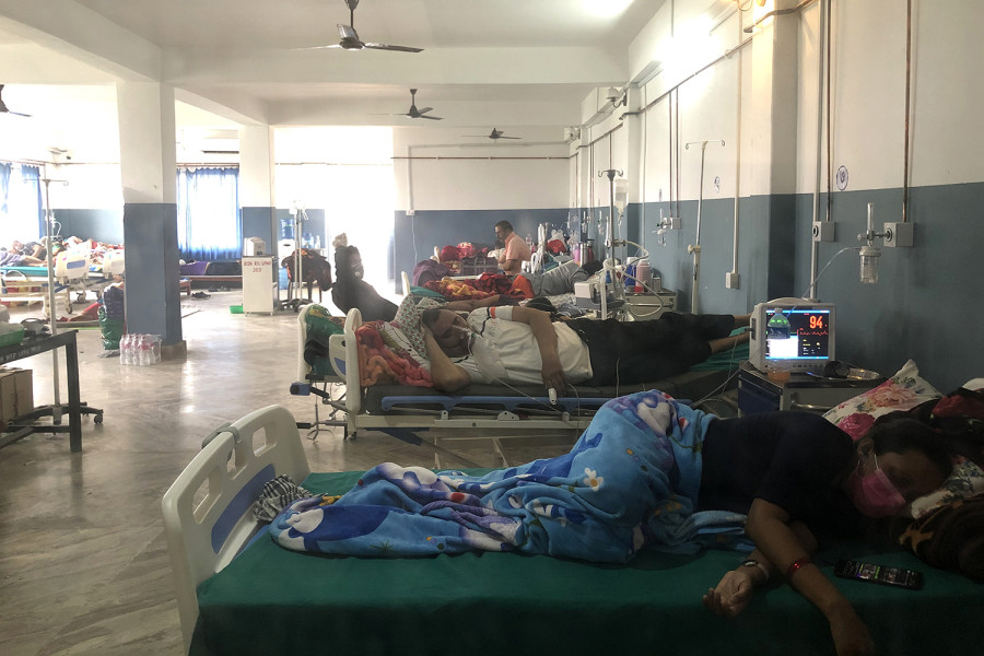 Covid-19 patients in Pokhara face difficulty getting treatment