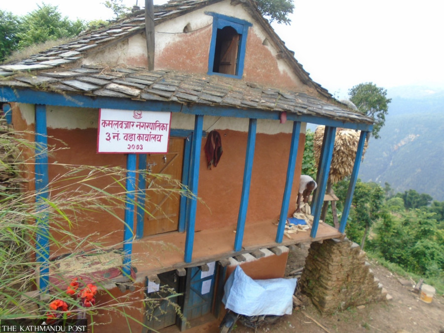 Service delivery affected as local units in Achham do not have office buildings